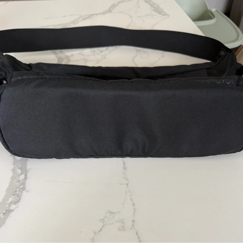 Doona Black Baby Bag with Gold Accents